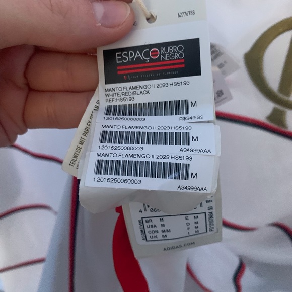 Adidas CR Flamengo Soccer Jersey - Picture 6 of 8